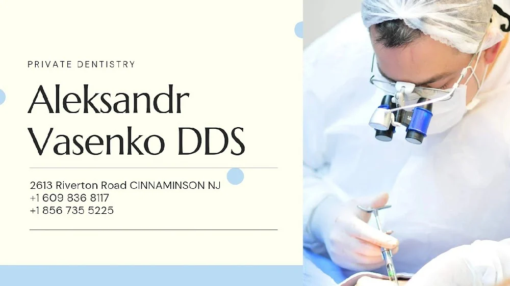 General Dentistry private practice. Dr. Aleksandr Vasenko and independent specialty dentistry and hygiene contractors. 1