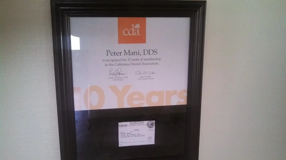 Peter Mani, DDS 2