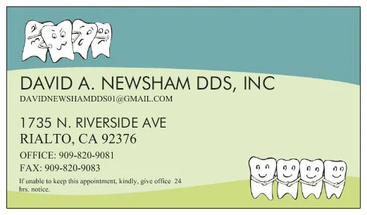 Dr. David A. Newsham, DDS 1