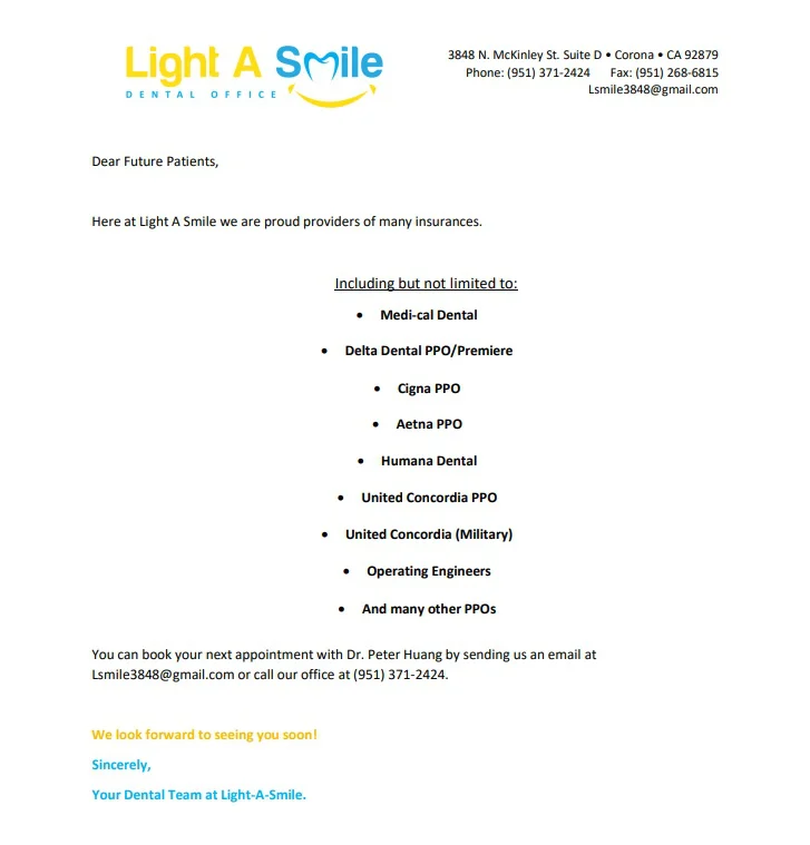 Light A Smile Dental Office 8