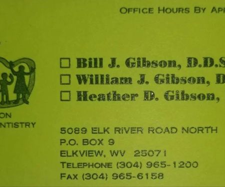 Gibson Bill J DDS