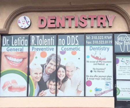 Leticia R Tolentino Inc: Duarte Eynald A DDS