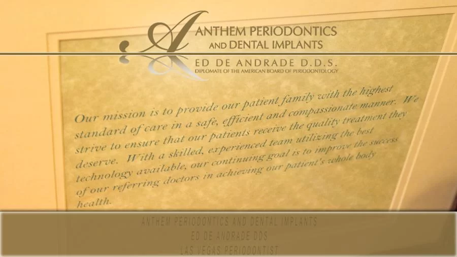 Dr Ed DeAndrade : Anthem Periodontics and Dental Implants 5