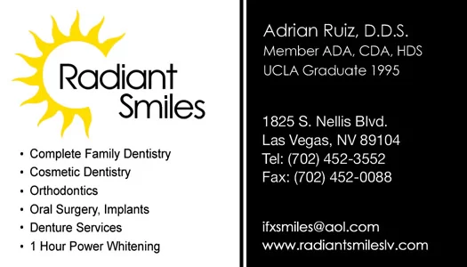 Ruiz, Adrian, DDS -Radiant Smiles 1