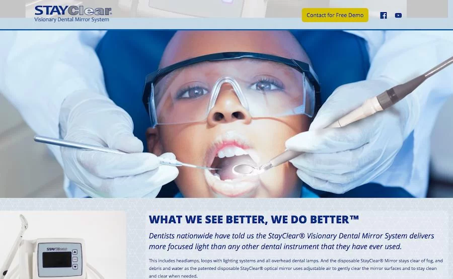 StayClear Dental Mirror System 1