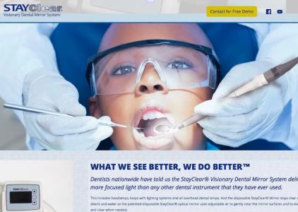 StayClear Dental Mirror System