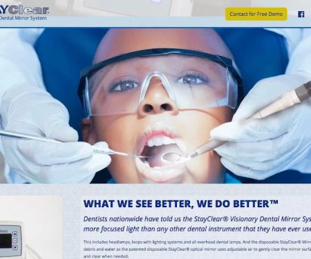 StayClear Dental Mirror System