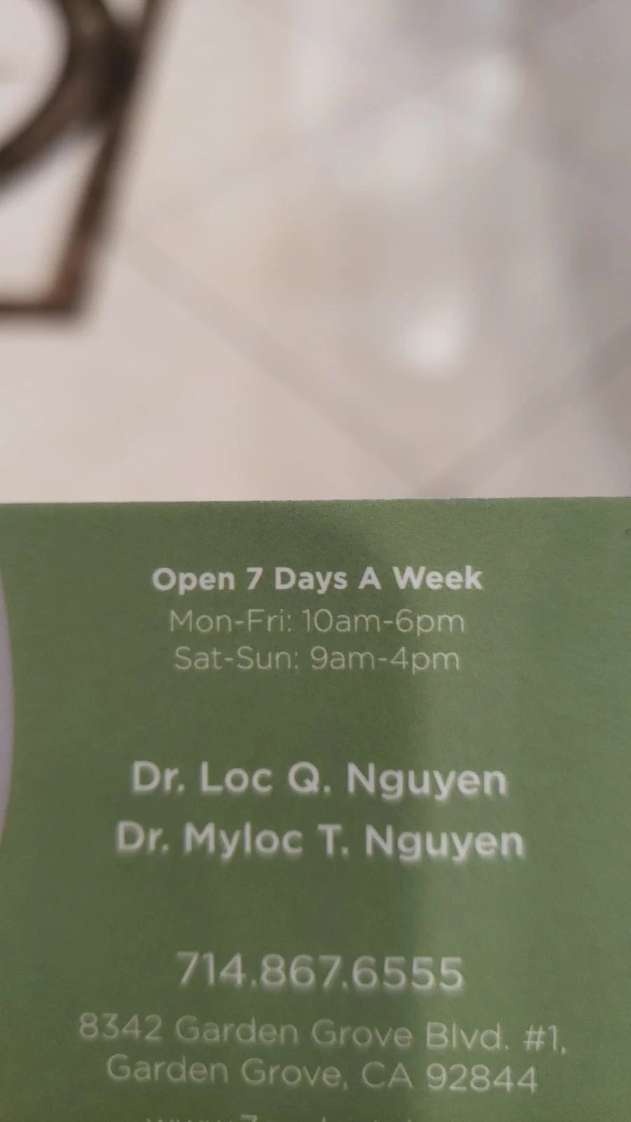 GARDEN GROVE DENTAL - Loc Q Nguyen, DMD. 8