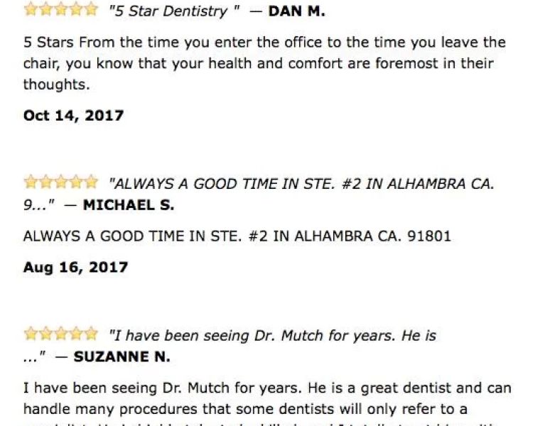 L. Andrew Mutch DDS - Dentist Alhambra