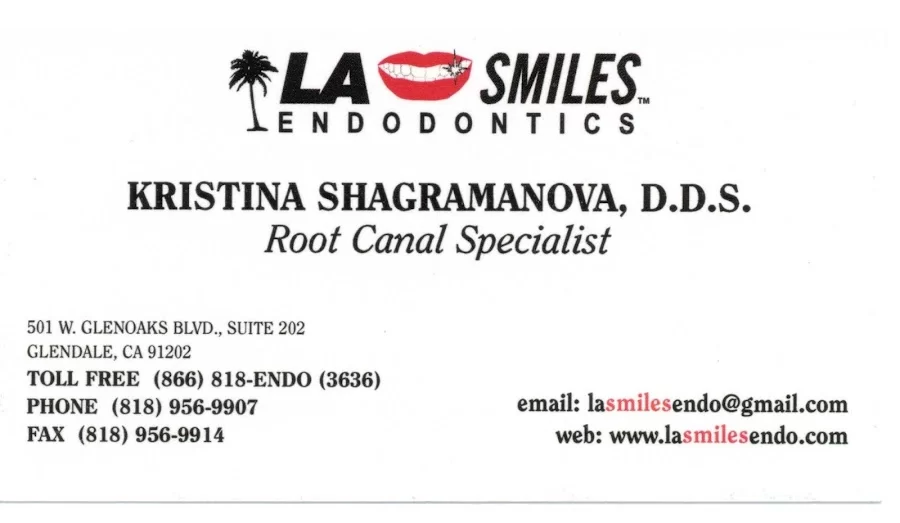 L.A. Smiles Endodontics: Kristina Shagramanova DDS 2