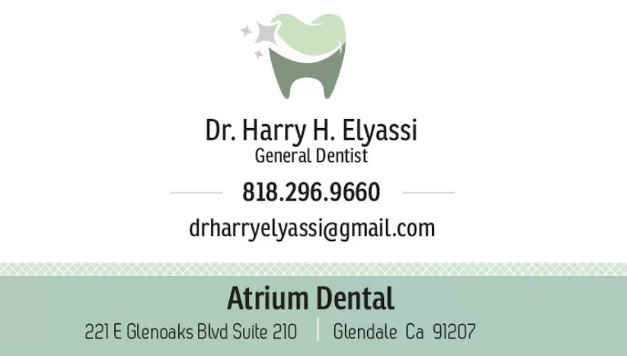 Atrium Dental - Dr. Harry H. Elyassi, D.M.D., INC. 1