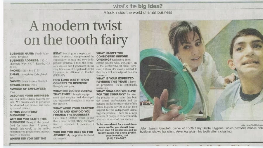 Tooth Fairy Dental hygiene 1