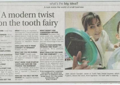 Tooth Fairy Dental hygiene