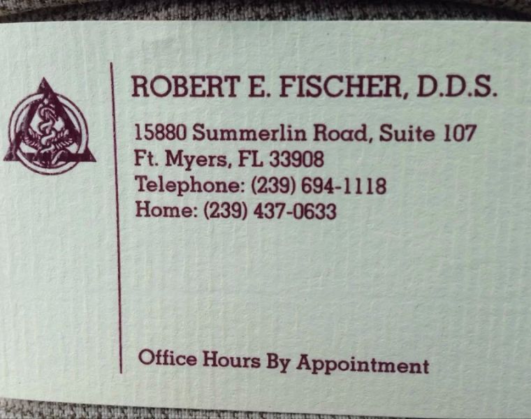 Fischer Robert E DDS