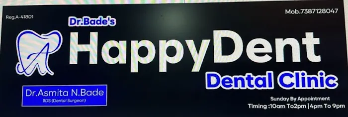 Dr.Bade HappyDent Dental Clinic - Best dental clinic in Tathawade for root canal or RCT dental implant Dentist in Tathawade 5