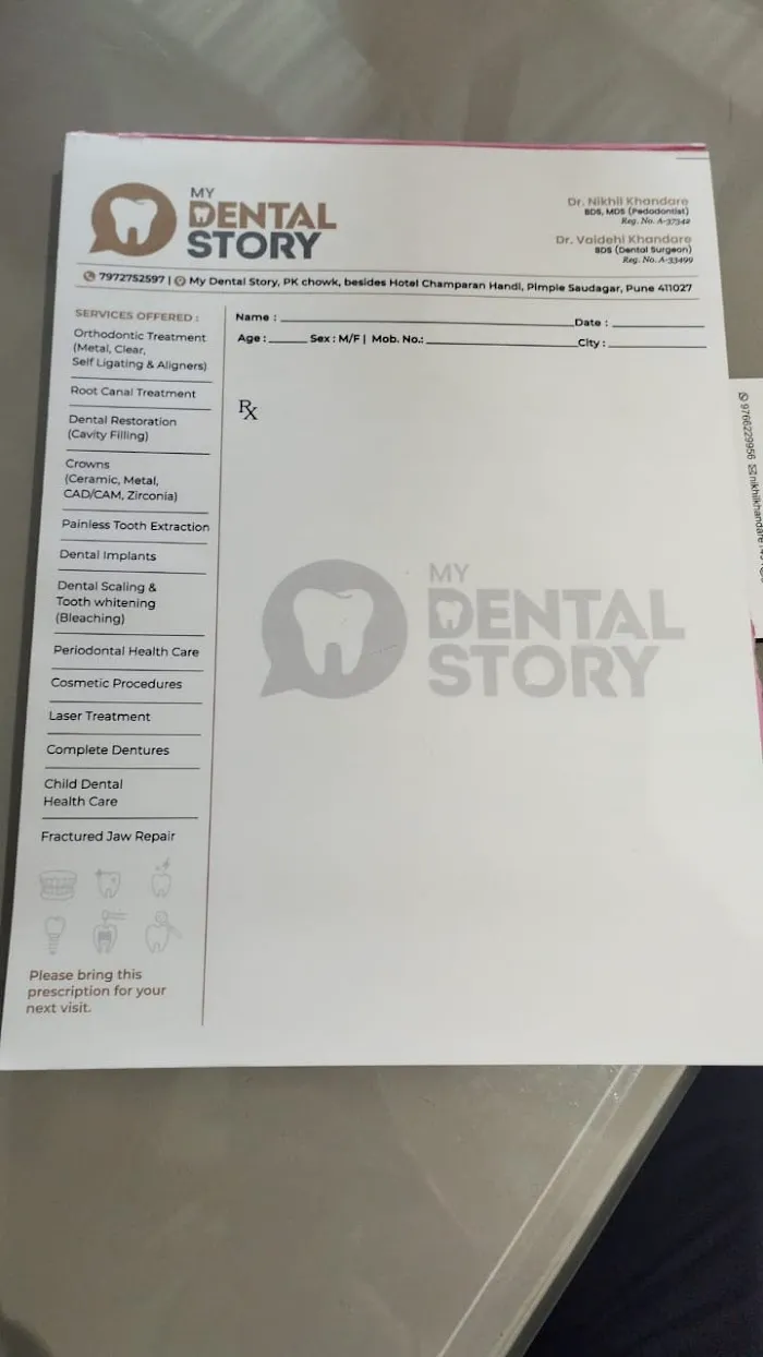 My Dental Story Dental Clinic - Best Dental Clinic for Root Canal Treatment, Dental Implants, Dentist in Pimple Saudagar 8